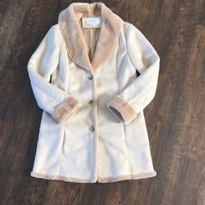 Calvin Klein women faux coat